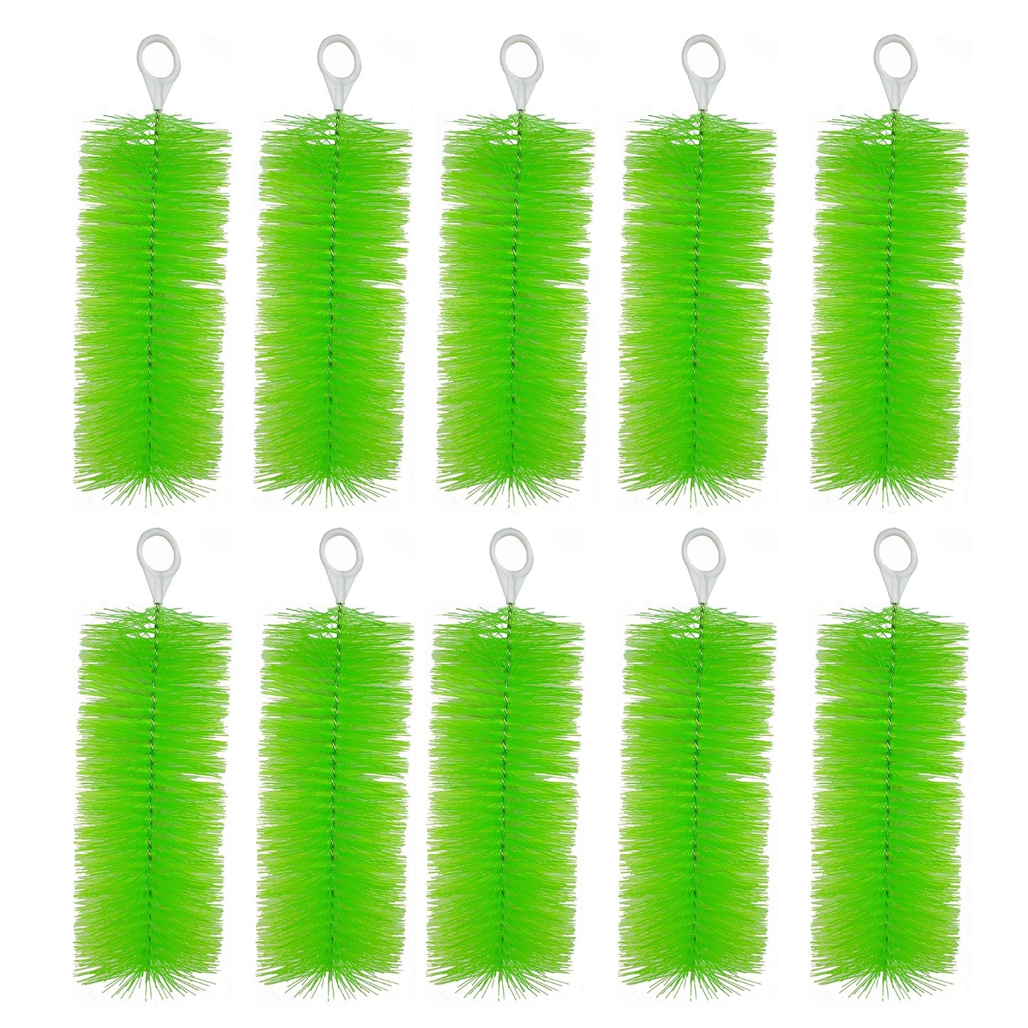 NinjaSieve 10 Packs Fish Pond Filter Brushes Set for Koi Pond Fish Tank Aquarium Water Garden Pond Skimmer Filter Cleaning Brush