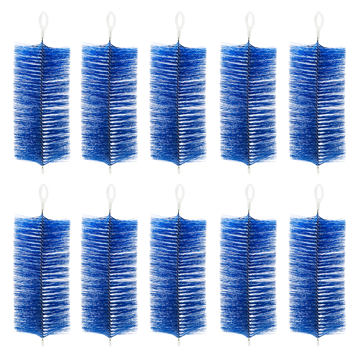 NinjaSieve 10 Packs Fish Pond Filter Brushes Set for Koi Pond Fish Tank Aquarium Water Garden Pond Skimmer Filter Cleaning Brush