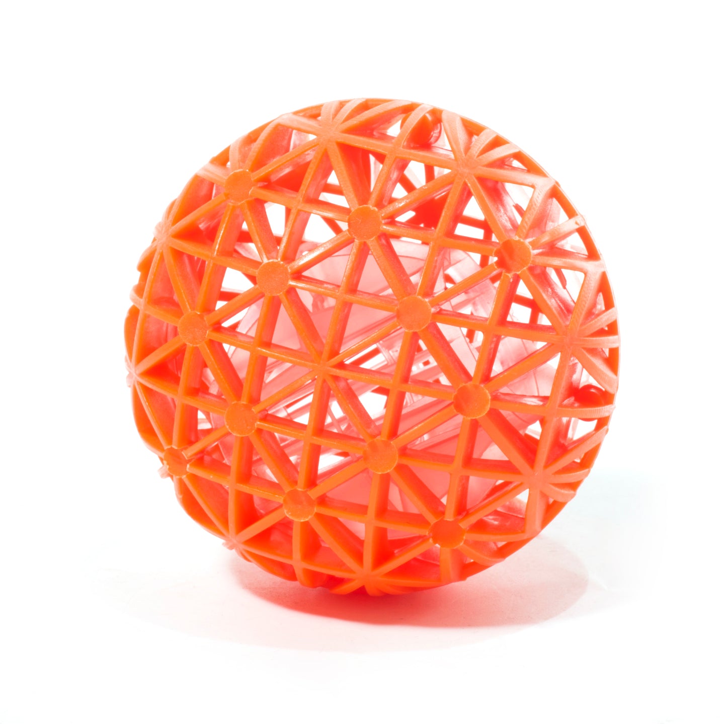 NinjaSieve Filter Media Bio Balls Bulk, 3 Inch Large Bio Balls for Outdoor Ponds, Pond Filter Media for Koi Pond filter, Aquarium Filter, Fish Farm (Orange, 3 Inch)