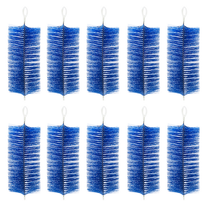 Ninjasieve 10 Packs Fish Pond Filter Brushes Set for Koi Pond Fish Tank Aquarium Water Garden Pond Skimmer Filter Cleaning Brush