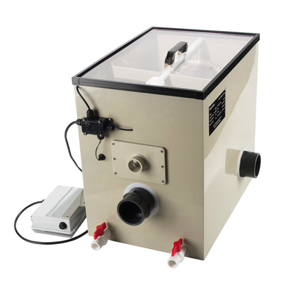 NinjaSieve RDF 10T10 Automatic Rotary Drum Filter for Koi Tilapia Pond, Aquarium, Fish Farm, Hydroponics, Aquaponics, Fountain, Water Filter System, Koi Pond Filter 10000 L/h  (2,640GPH)