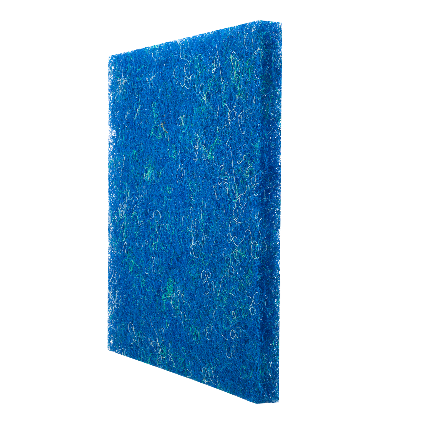 4 Packs Blue Koi Pond Filter Media - Durable Fish Pond Filter Mat - Water Garden Aquariums Filter Material - 20" x 20" x 1.6"