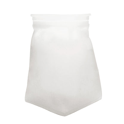 300 Micron Filter Socks — 7" x 12" Reusable Sump & Pond Filter Bags with Built-In Plastic Rim