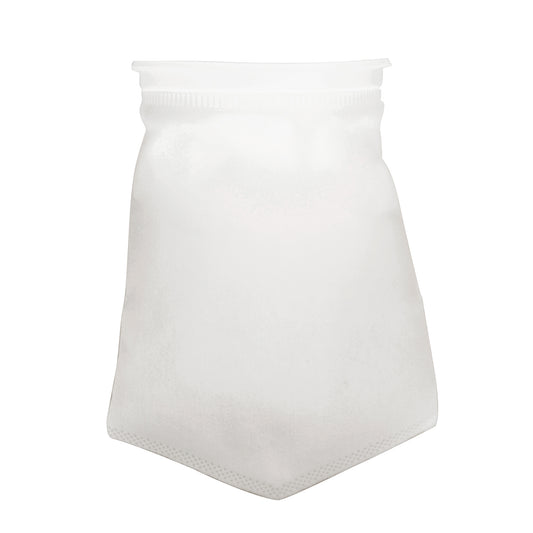 300 Micron Filter Socks — 7" x 12" Reusable Sump & Pond Filter Bags with Built-In Plastic Rim