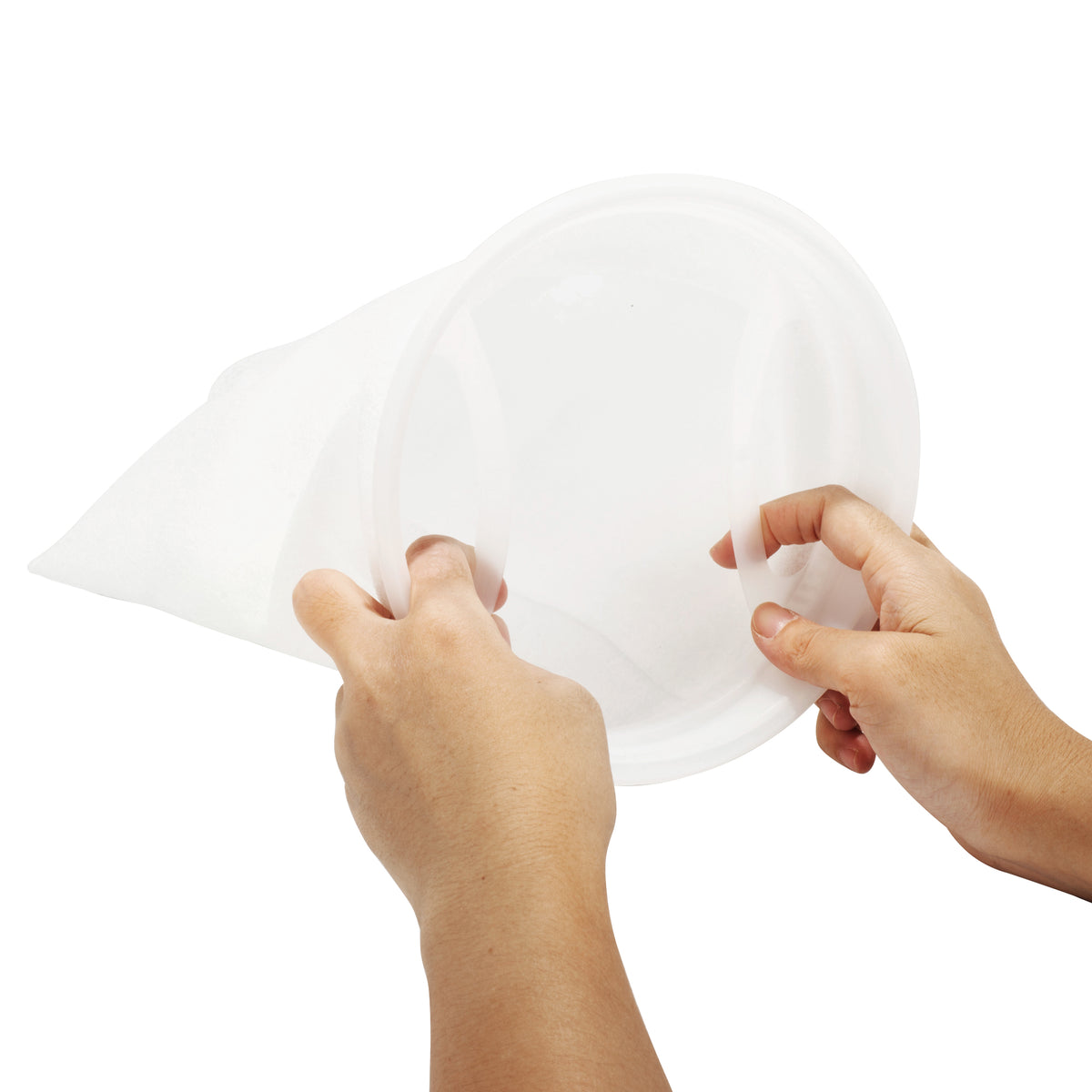 300 Micron Filter Socks — 7" x 12" Reusable Sump & Pond Filter Bags with Built-In Plastic Rim